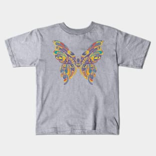 Beautiful Butterfly Sesign Kids T-Shirt